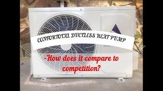 CONFORTOTAL DUCTLESS HEAT PUMP How does it compare to compitition?