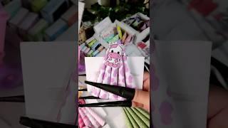 Paper Nails  Packing Order ASMR  #packing #papernails #naildesign