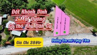 Đất Khánh Vĩnh 2 Mặt Tiền Đường Có Thổ |Lê Vươn Nhà Đất Nha Trang