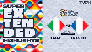 SUPER EXTENDED HIGHLIGHTS - Italia vs Inglaterra | UEFA Nations League 2024 | TUDN