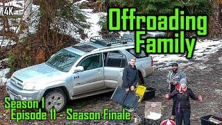 OFFROADING FAMILY | offroad adventure near Vancouver (Mamquam) | 4th gen 4runners - S1/E11