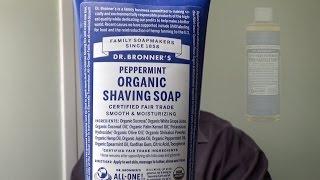 Dr. Bronner's Peppermint Shaving Soap