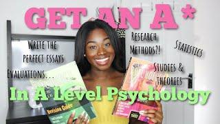 How I got an A* in A Level Psychology | A Level Psychology Revision Tips | Uwa Isibor