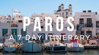 7 Days In PAROS, GREECE | A Travel Itinerary (without a car!)