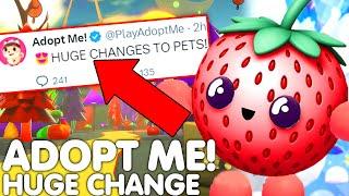 HUGE CHANGES HAPPENING TO PETS IN ADOPT ME!(EVERYONES HAPPY!) ALL INFO! ROBLOX