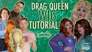 IMHO: Drag Queen Wig Tutorial