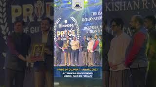 Pride of Gujarat | Kishan Mangukiya, Jignesh Mangukiya @THERADIANTINTERNATIONALSCHOOL #shorts #award