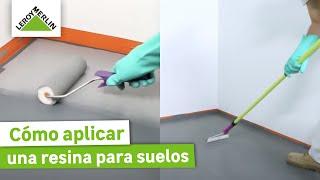 Cómo aplicar resina para suelo | Guía paso a paso | LEROY MERLIN