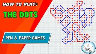 How to play: the Dots (pen and paper game)