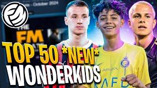 My TOP 50 NEW Wonderkids To REVAMP Your FM24 Saves!