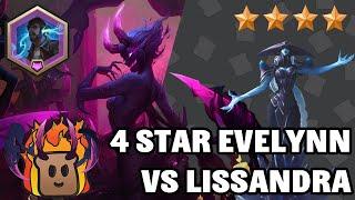 4 Star Evelynn vs Lissandra | Path of Champions