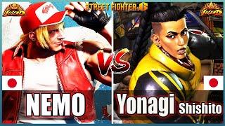 Street Fighter 6  Nemo (TERRY)  Vs  Yonagi Shishito (JAMIE) Best Ranked MatchFightingGameWorldX