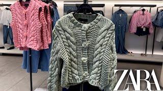  ZARA NEW KNITS COLLECTION   SPRING-SUMMER 2025 LATEST ARRIVALS