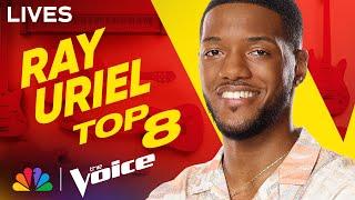 Ray Uriel Performs New Edition's "Can You Stand the Rain" | The Voice Live Semi-Final | NBC