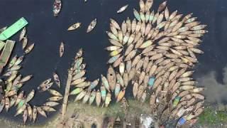 Buriganga River - Dhaka Bangladesh by Drone