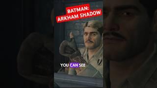 Check out this AMAZING Detail in BATMAN: ARKHAM SHADOW