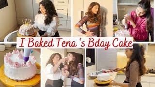 I Baked Birthday Cake For @Tenajaiinvlogs | Paayal Vlogs