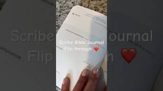 Bible Journal Flip Through- Scribe Bible Journal #biblestudy #soap #morningroutine #eveningroutine