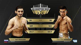 58.9 kg Batyrgaziev Albert (RUS) vs Neri Romero (ARG) | IBA Champions’ Night | March 7, 2025