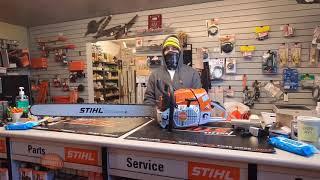 Biggest and baddest chainsaw NEW STIHL MS881 Magnum