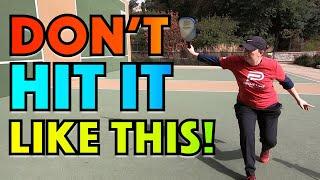 5 Common Backhand Mistakes Pickleball Players Make (At All Levels)