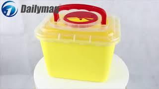 How to use Dailymag DMS-F06 6L medical sharps container