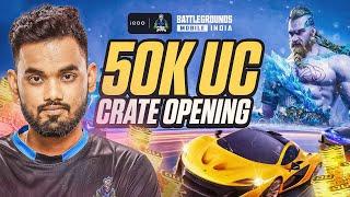 50k Crate Opening time | Grind with #iQOOSouL