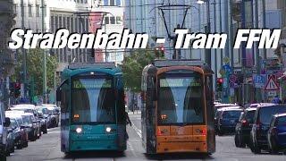 Straßenbahn - Tram in Frankfurt am Main - Eintracht Frankfurt - Verkehrsgesellschaft Frankfurt (VGF)