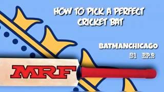 How to Select Cricket Bat | BatmanChicago | CRIC MATE | MRF Cricket Bat | Virat Kohli | ABD | Sachin