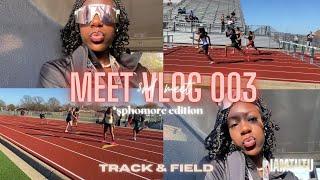 Track meet vlog | highschool , outdoor, chaotic vlog! I.am.tutu