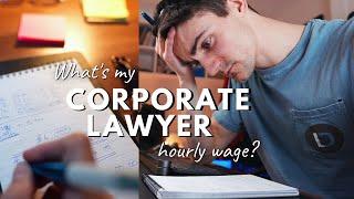 My Hourly Wage as a Corporate Lawyer - The SURPRISING Truth