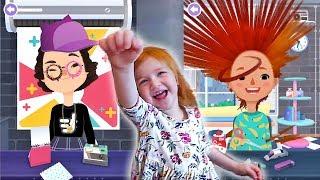 Adley App Reviews | Toca Hair Salon 3 | Ultimate Hair Cuts