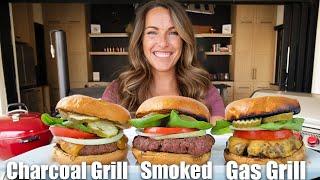 Grill Burgers 101: Perfect Charcoal Grill, Gas Grill, and Smoked Burgers Anyone Can Make