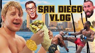 Burritos, UFC, & Steve-O... Paddy is back in San Diego!