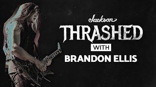 The Black Dahlia Murder's Brandon Ellis Shows Off His 27-Fret Custom Shop Kelly | Thrashed | Jackson