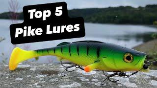 My Top 5 Big Lures for Pike Fishing 