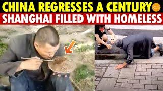 Shocking! So Poor They Eat Dirt! China Hits Extreme Poverty: Beggars Surge In Shanghai