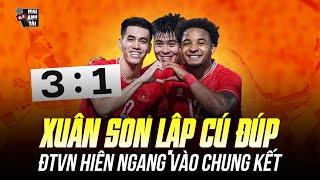 VIỆT NAM 3-1 SINGAPORE: XUÂN SON LẬP CÚ ĐÚP BÙNG NỔ, ĐTVN HIÊN NGANG VÀO CHUNG KẾT ASEAN CUP 2024