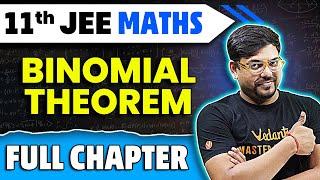 Binomial Theorem Full Chapter | Class 11 Maths Chapter 7 | JEE 2025 Maths | Harsh Sir