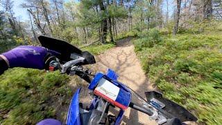 "Little O" - Michigan Trail Riding YZ250X