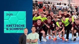 Potsdam bricht den FLUCH, Diskussionsstoff in Göppingen  Kretzsche & Schmiso | Dyn Handball