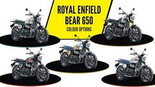 Royal Enfield Bear 650 - Color Options - Images | AUTOBICS