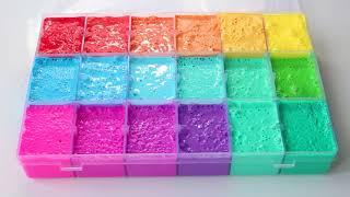 Epic Rainbow Slime Palette Slime Smoothie ASMR Talisa Tossell
