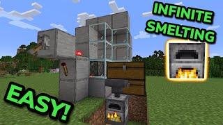 SIMPLE 1.21 INFINITE SMELTER in Minecraft Java