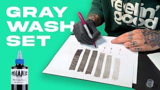 How to make a Gray Wash using Dynamic Triple Black