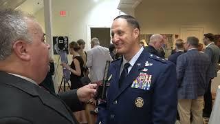 Aleksandar Zigic interviews Maj .General Julian Cheater in Washington DC