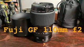 The Amazing Fuji GF 110mm f2 Medium Format Lens.