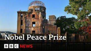 Nihon Hidankyo announced as Nobel Peace Prize Winner | BBC News