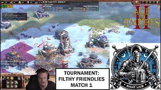 Tournament: Filthy Friendlies, Match 1, BO3, 2v2