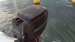 Mercury 18ML 1982 18hp 2 Stroke outboard Motor Start